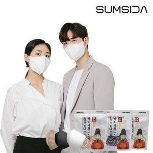 [숨시다] 품질 좋은 KF94 2D 새부리형 임금님마스크 대형 (화이트/블랙/베이지) 100매입, 베이지, 베이지 100매