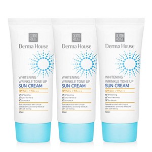 화이트닝 링클 톤업 썬크림 50mlx3개/ 미백 주름개선 자외선차단 3중기능성, 3개, 50ml