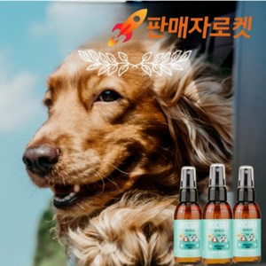 정품 강아지 불안 릴렉스 아로마케어 안정 멀미예방 구토 불안 멀미완화 노즈워크 스프레이, 60ml, 1개