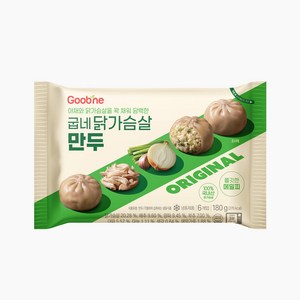 굽네 닭가슴살 만두 180g (6개입), 1개