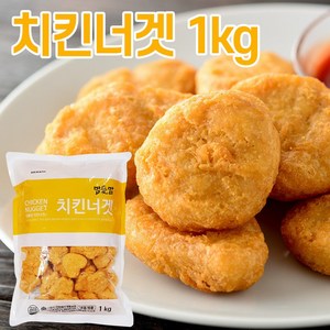 푸드드림 맘애맘 치킨너겟 1kg, 1개