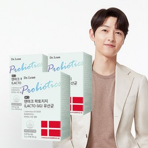 [공식] 닥터린 WCS 덴마크 락토지지 유산균 (LACTO GG 유산균/프로바이오틱스/비타민D/아연/셀렌) NOCHESTEM, 60g, 3개