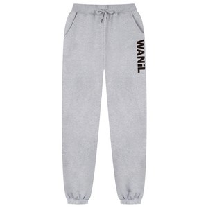 [당일배송/기모추가] 빅블로 밴딩조거 팬츠 빅사이즈 남자여성 ZATZ_0001