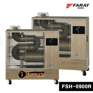 신형 화레이 원적외선 튜브히터 15평 25평 40평 60평 80평 돈풍기 석유난로 열풍기 ND, 15평/9000kcal