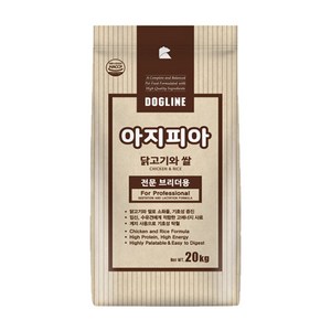 대한사료 아지피아 강아지 대용량 사료 20kg, 1개