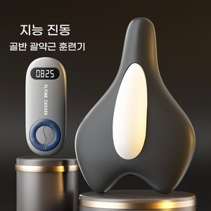 세계일주 무선 진동 골반 괄약근 훈련기 엉덩이 근육 운동기구 남여공용 케겔운동기구, 블랙, 1개