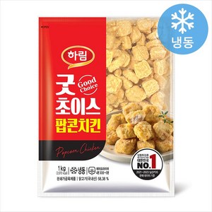 하림 팝콘치킨, 1kg, 6개