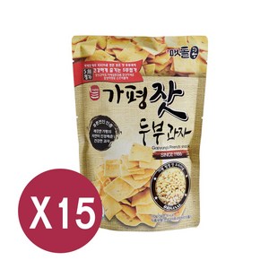 가평 잣 두부과자 110g X 15봉지, 15개