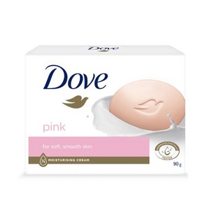 도브 핑크 뷰티바 비누, 90g, 12개입