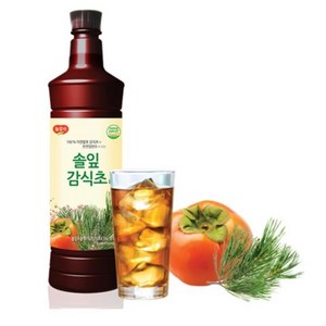 광야식품 솔잎 감식초 베이스 970ml, 2개