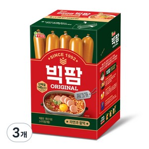 롯데웰푸드 빅팜 소시지, 60g, 20개