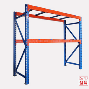 설택네 파렛트렉 보관용선반 앵글선반 조립식앵글 창고선반, 4200, 1단, 1500