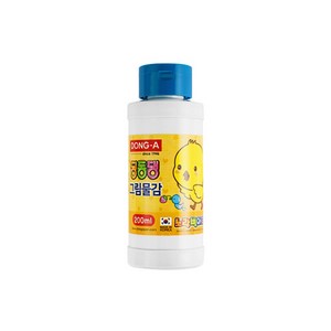 동아 딩동댕 그림물감 대용량 200ml 낱색, 파랑