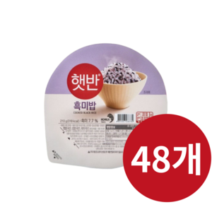 햇반 흑미밥, 10.08kg, 1개