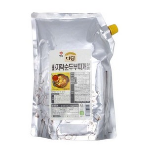 CJ 다담 순두부찌개양념 2kg, 5개