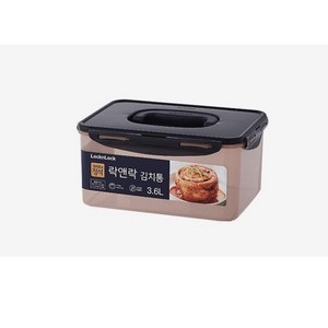 락앤락 뉴 김치통 정석 핑크, 3.6L, 5개