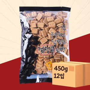 검정콩건빵 450g 12입, 12개