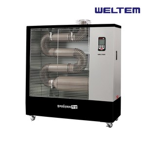 웰템 핫센 WHO-115 원적외선 튜브히터 돈풍기 업소용 등유난로 석유난로 대형 온풍기 28평형