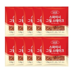 사세 스파이시그릴스테이크, 1.3kg, 10개