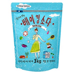 엄마의선택 베이킹소다, 3kg, 1개