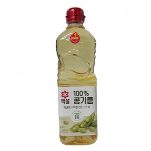 백설 콩기름, 900ml, 20개