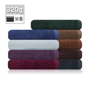 국산 중형 65바스타올 (65x130cm 320g) 업소용 순면 목욕 바디 타올 타월 큰 대형 수건, 회청색, 1개