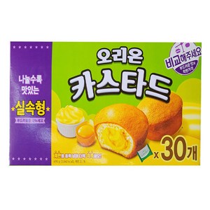 오리온 카스타드 실속형, 690g, 1개