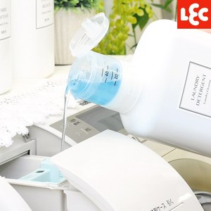 엘이씨 원터치 계량캡 세탁세제통1000ml [W00109] 스토어, 1개