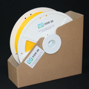 찍먹 환영 국산 친환경 필라멘트 건PLA, 노랑1kg