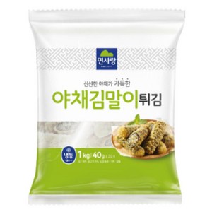 면사랑 야채김말이 1kg(40g x 25개), 1개, 1kg