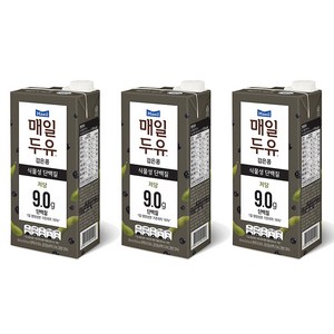 매일두유 검은콩두유, 950ml, 3개