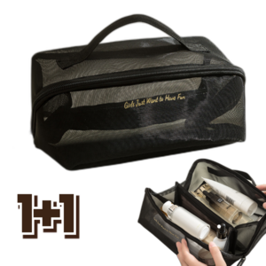 유라블 대용량 화장품파우치 매쉬 다용도파우치