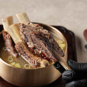 국물집 프리미엄 등갈비 돌도끼 왕갈비탕, 1.2kg, 2개