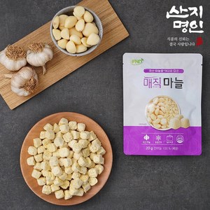 [산지명인] 동결건조 마늘 간편 큐브형 안심 필수식재료, 2개, 20g