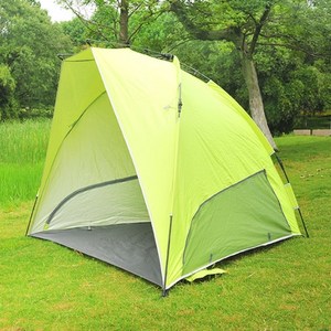 자동텐트 원터치 오토 그늘막 경량 비박 낚시 1인용, 블루