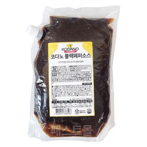 조흥 코다노 블랙페퍼소스, 2개, 2kg