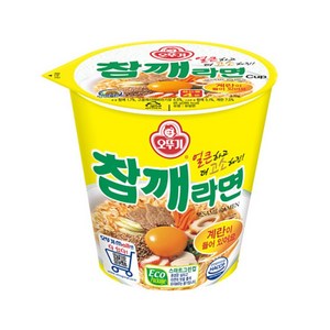 오뚜기 참깨라면 컵라면 6개입, 6개