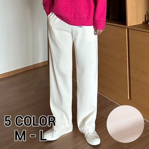 이브컴퍼니 남녀공용 가을 겨울 코듀로이 스판 밴딩 와이드팬츠 (5360-1)