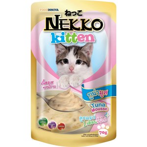 네코 NEKKO 키튼 무스 참치 70g 12ea(소), 12개