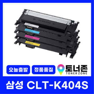 삼성 재생 토너 CLT-K404S 4색 세트 SL-C483FW C482FW C480FW C433W C432W C430W K404S+C404S+M404S+Y404S, CLT-Y404S [노랑], 1개