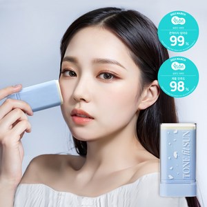 톤핏선 비건 노세범 선스틱 프라이머워터프루프 SPF50+PA++++, 1개, 18g