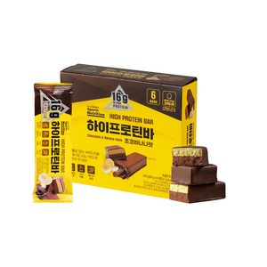 코오롱제약 하이프로틴바 6EA, 360g, 1개