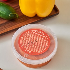 위미트 단백질 스프레드 - 스파이시 파프리카 후무스, 6개, 150g