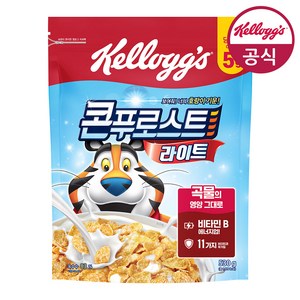 켈로그 콘푸로스트 라이트슈거 시리얼, 530g, 2개