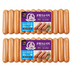 목우촌 [목우촌] 주부9단 프랑크 소시지 500g x2개, 2개