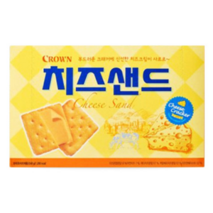 크라운 치즈샌드, 240g, 4개