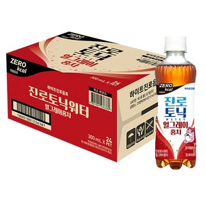 하이트진로 진로 토닉워터 홍차 300ml x 24pet, 없음, 24개