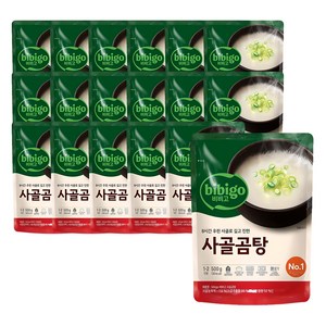 비비고 사골곰탕, 500g, 18개