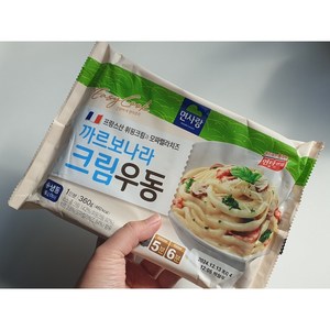 면사랑 카르보나라 크림우동 10개 배송비포함, 360g, 1개