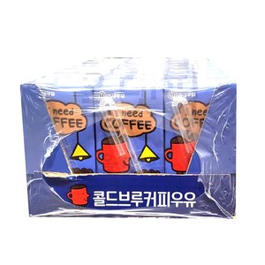 연세우유 콜드브루 커피우유, 190ml, 24개